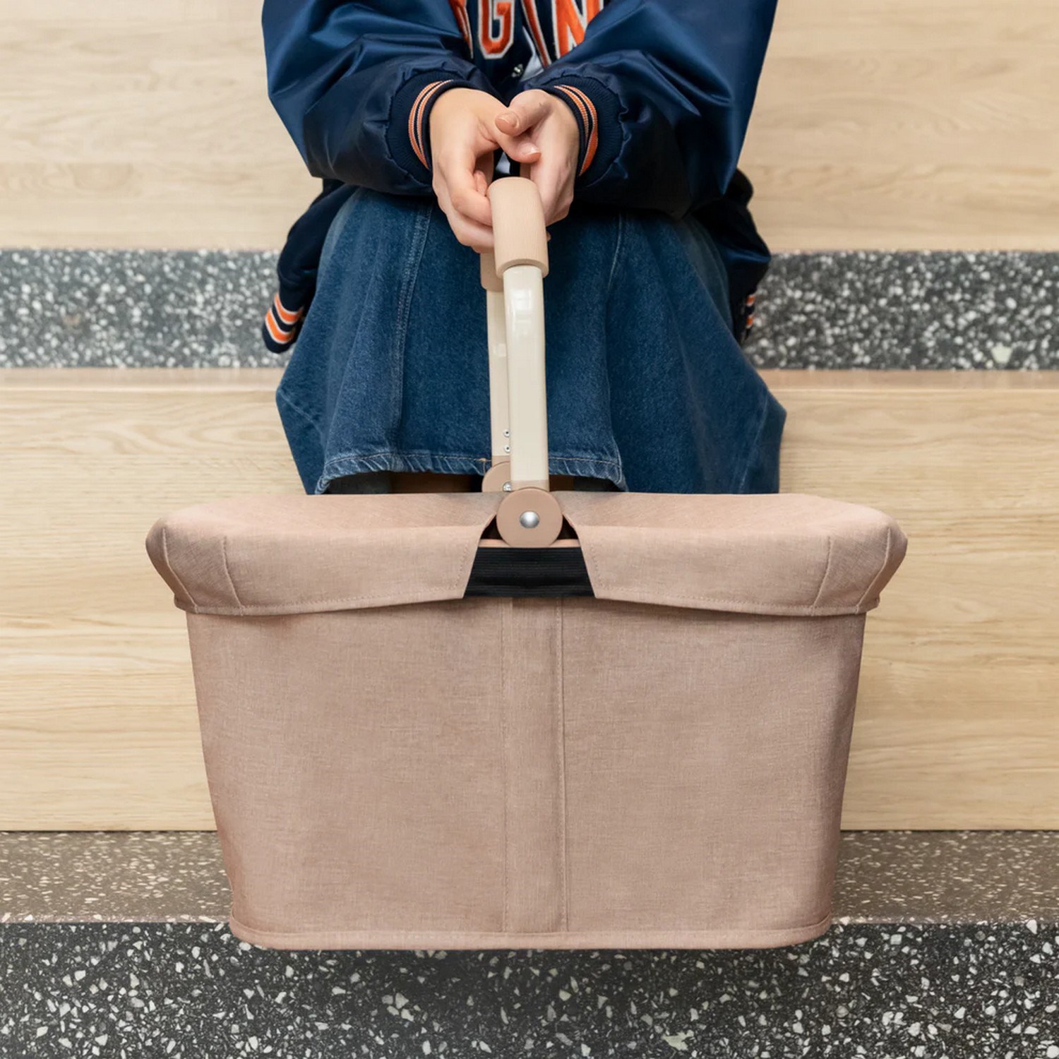 Kryt koše Reisenthel Carrybag twist coffee_0