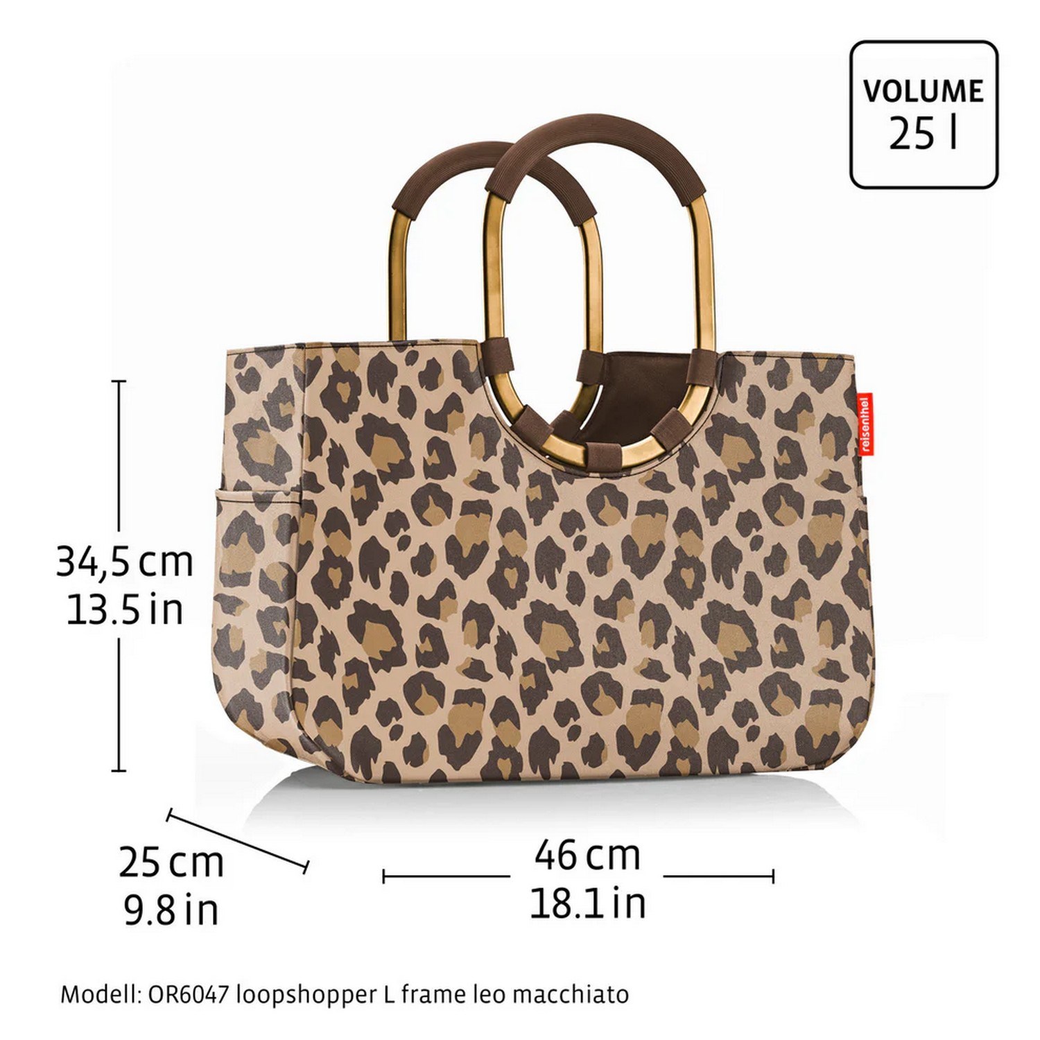 Módní taška Reisenthel Loopshopper L frame glossy dots black_4