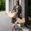 Módní taška Reisenthel Loopshopper L frame raffia black_1