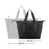 Sportovní taška Reisenthel Extralite Weekender M mesh black_5