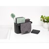 Organizér ke dřezu Brabantia SINKSIDE SET/8ks tmavě šedý_3