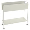 Kovový květináč/knihovna Fermob PICOLINO V.63cm - Clay Grey_1