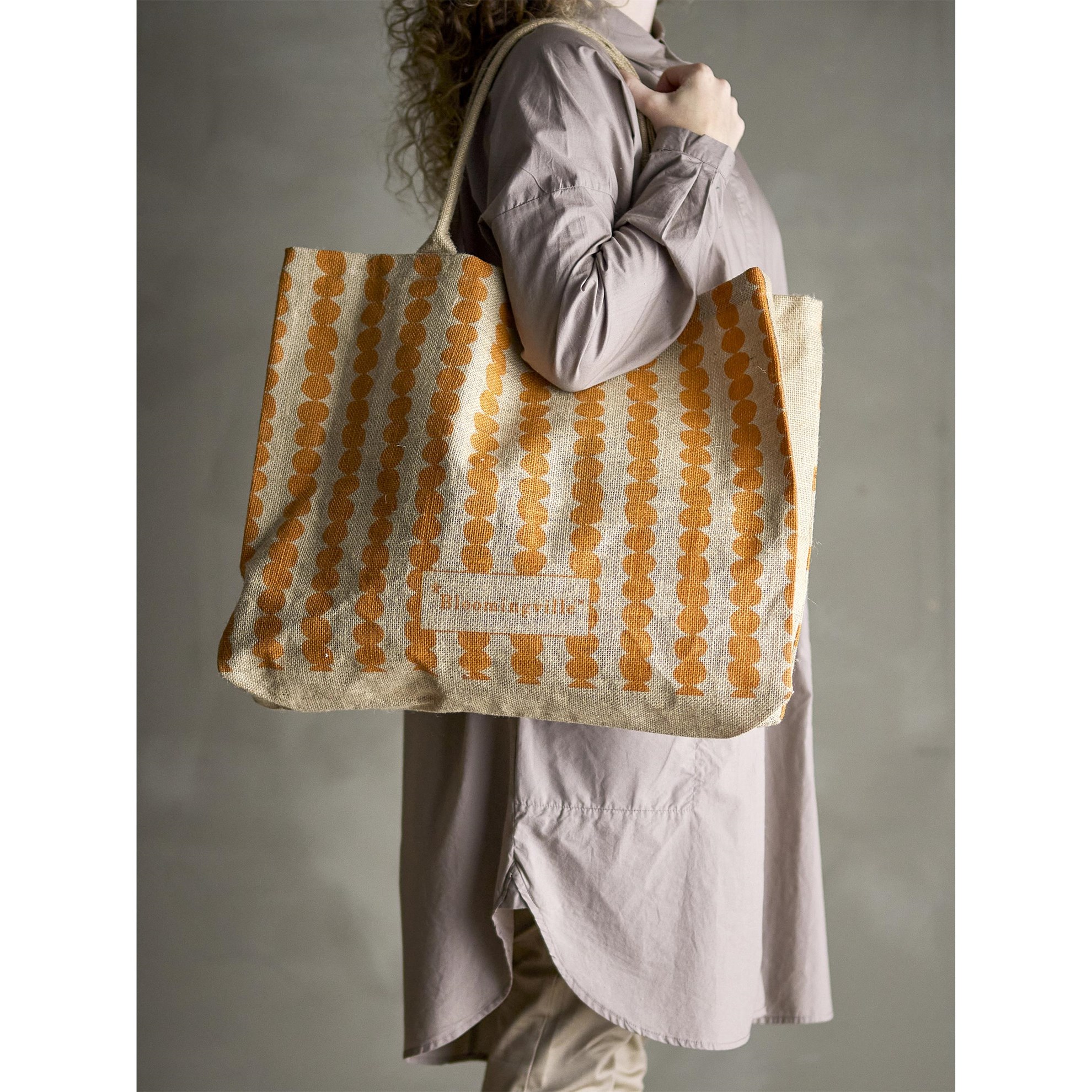 Nákupní/plážová taška BERGAMO žlutá_1