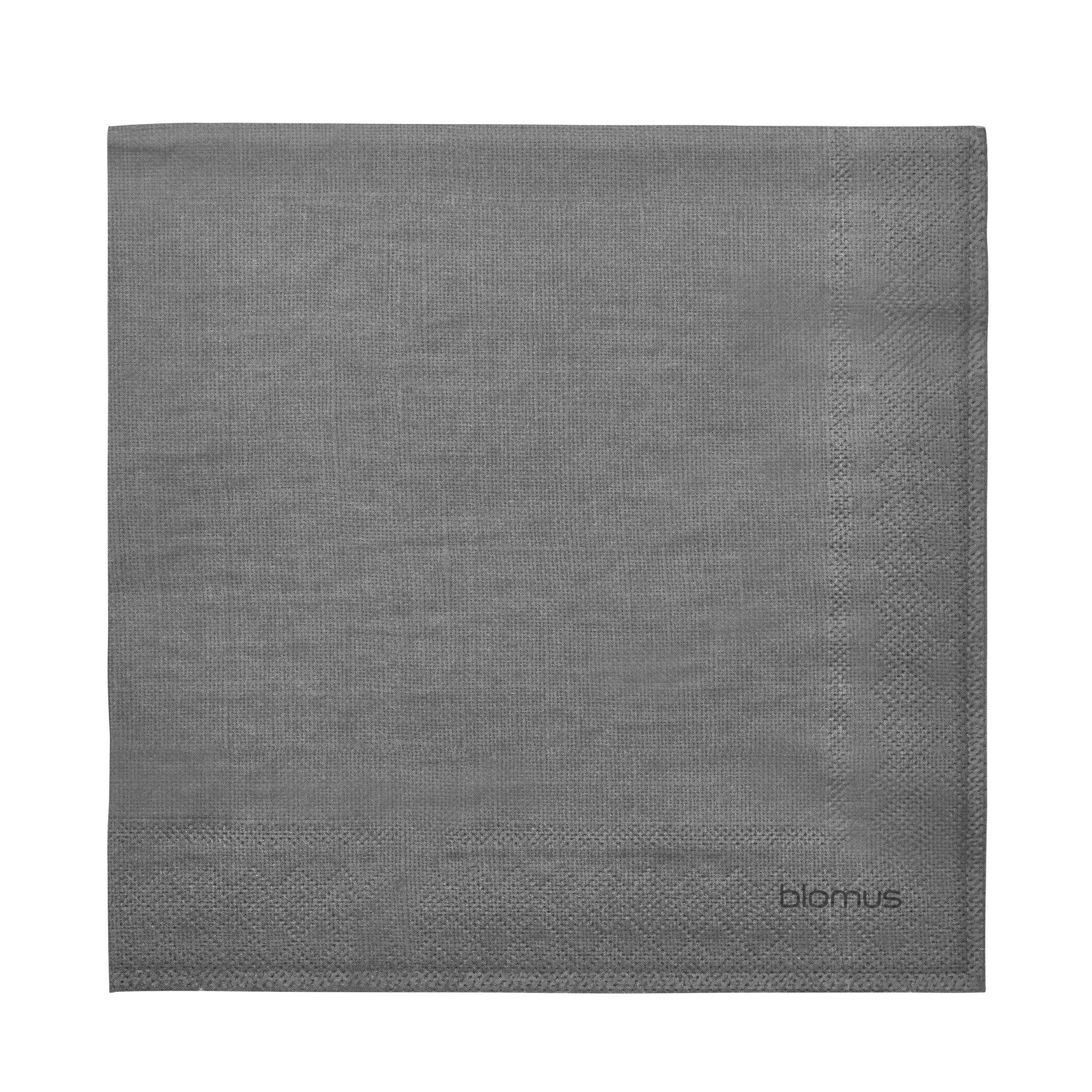 Papírové ubrousky Blomus 40x40cm SET/50ks tmavě šedé_1
