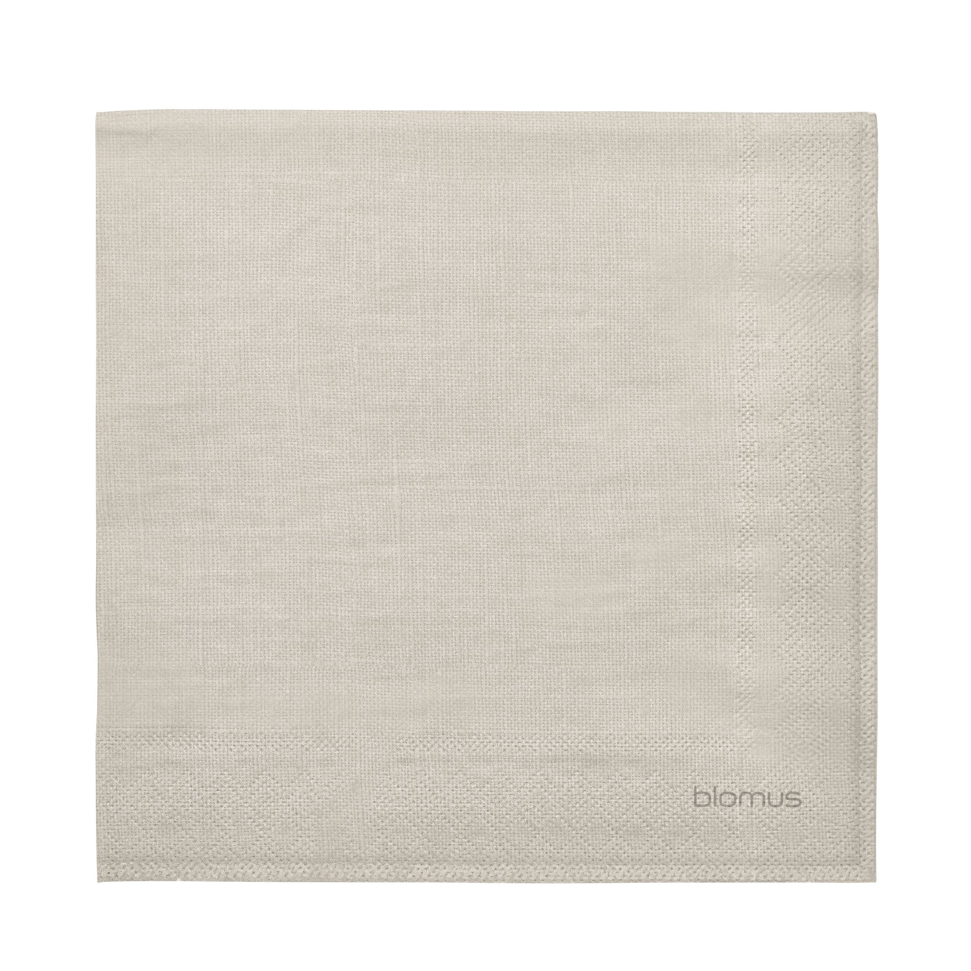 Papírové ubrousky Blomus 40x40cm SET/50ks světle šedé_1