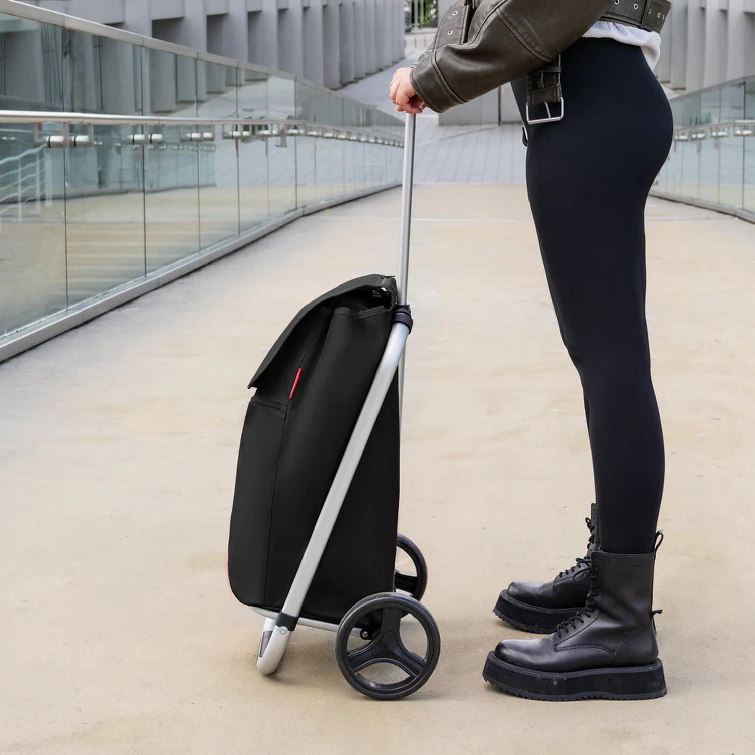 Taška na kolečkách Reisenthel Shopping trolley black_0