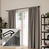 Dvojitá rozšiřitelná zatemňovací garnýž Umbra TWILIGHT 76-213 cm černá_6