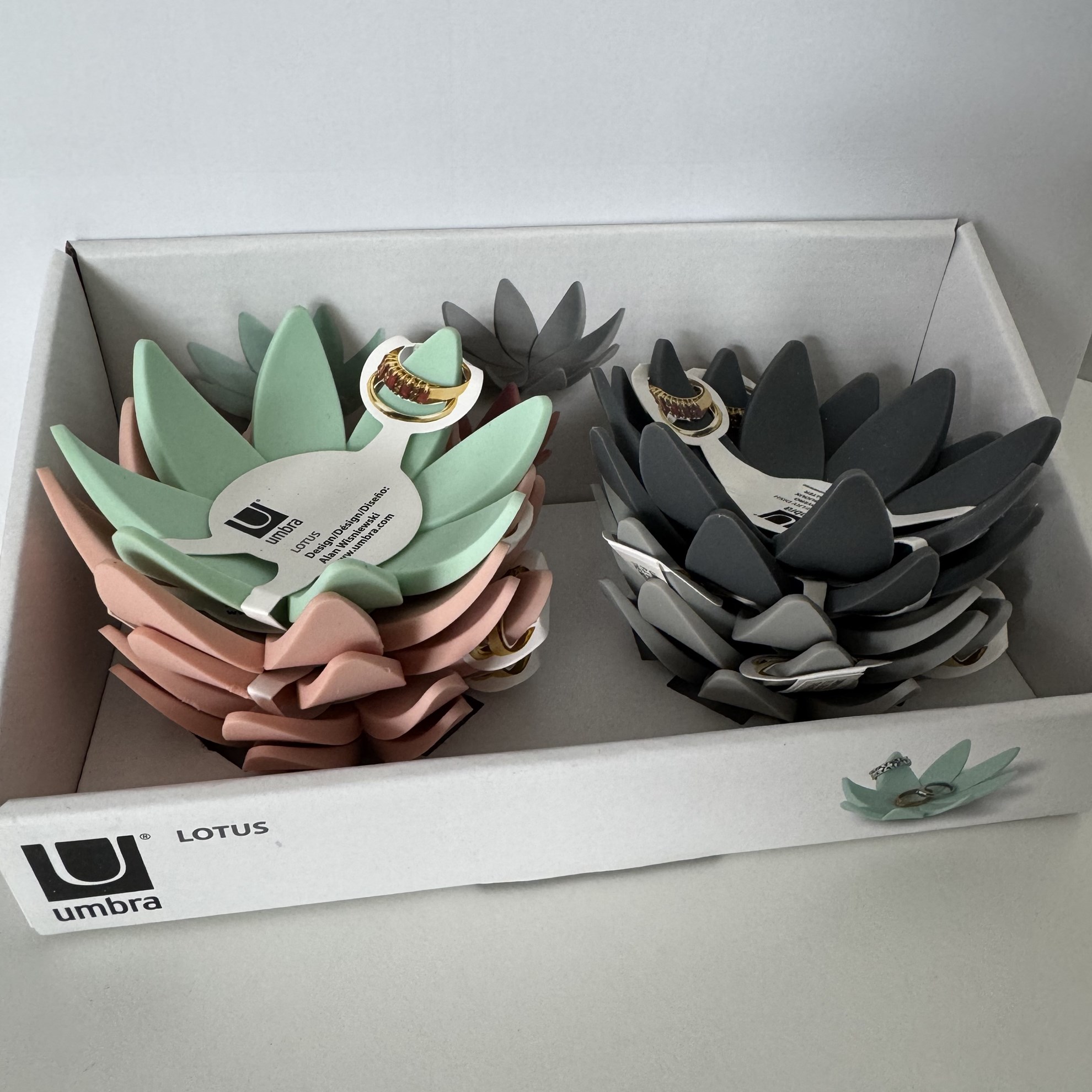 Šperkovnice Umbra LOTUS 10x10x4 cm různé barvy_0