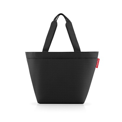 Taška přes rameno Reisenthel Shopper M mesh black_3