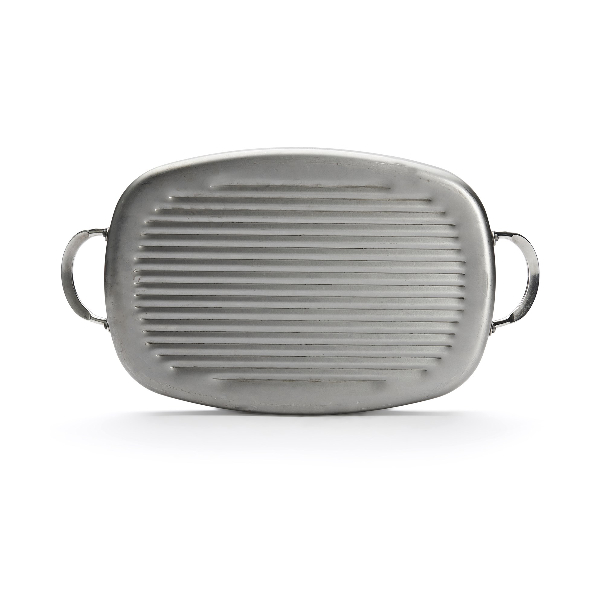 Oválná pánev ke grilování Plancha de Buyer MINERAL B 38x26cm vroubky_4