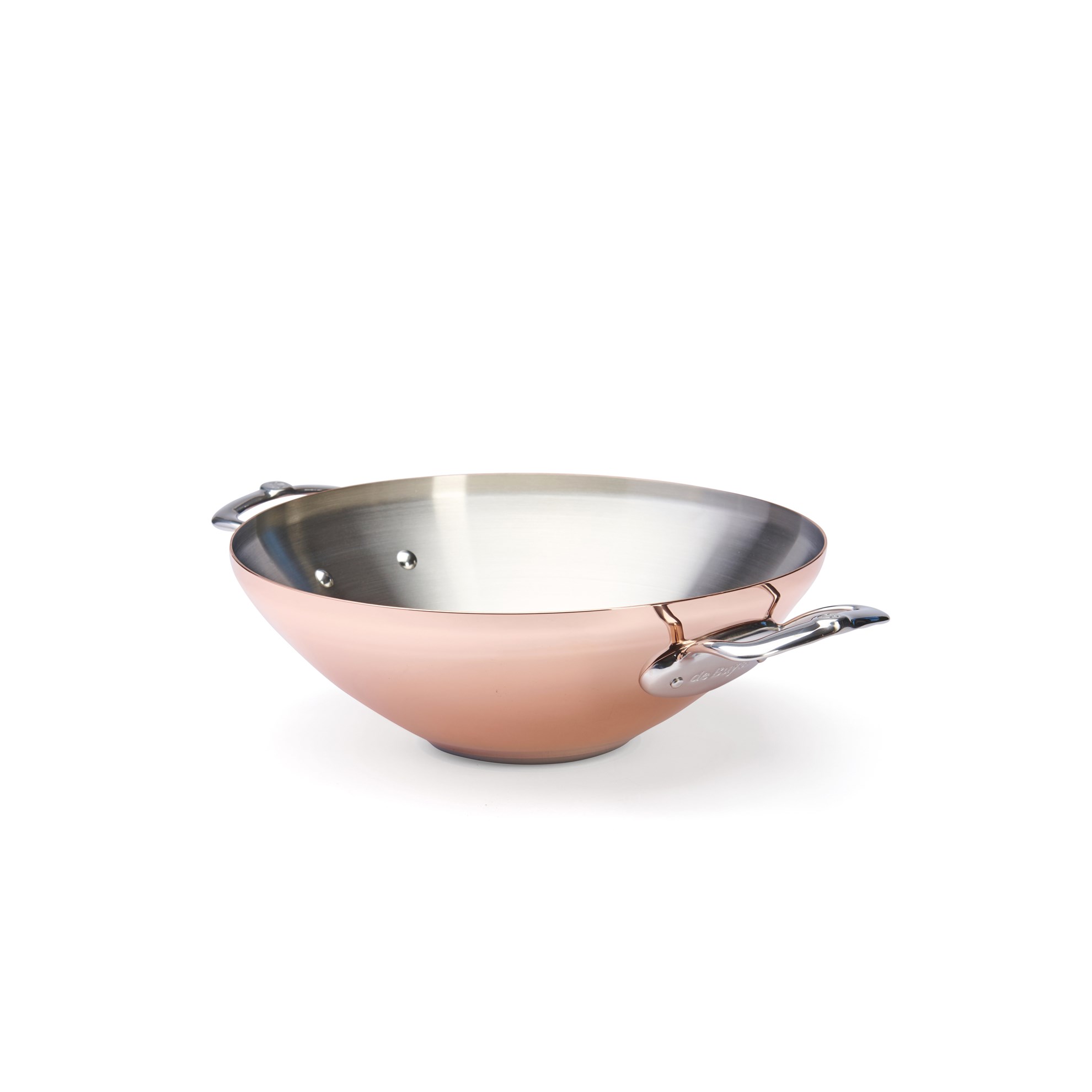 Měděná pánev WOK de Buyer PRIMA MATERA P.32cm 4 l_1