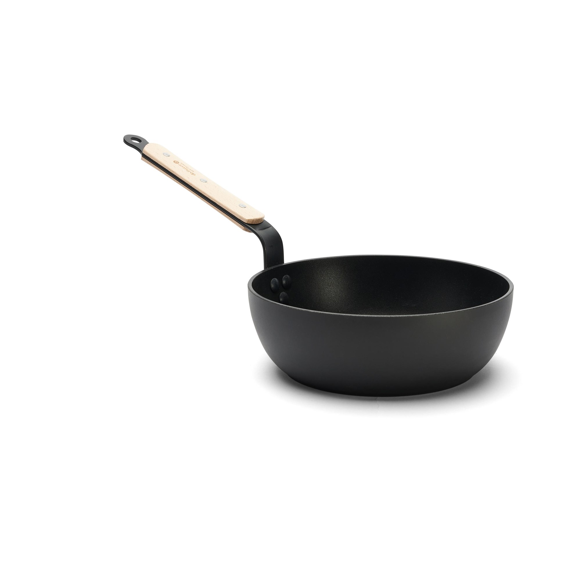 Hluboká pánev s nepřilnavým povrchem de Buyer CHOC B BOIS P.24cm_1