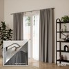 Dvojtá rozšiřitelná zatemňovací garnýž UmbraTWILIGHT 213-365 niklová_0
