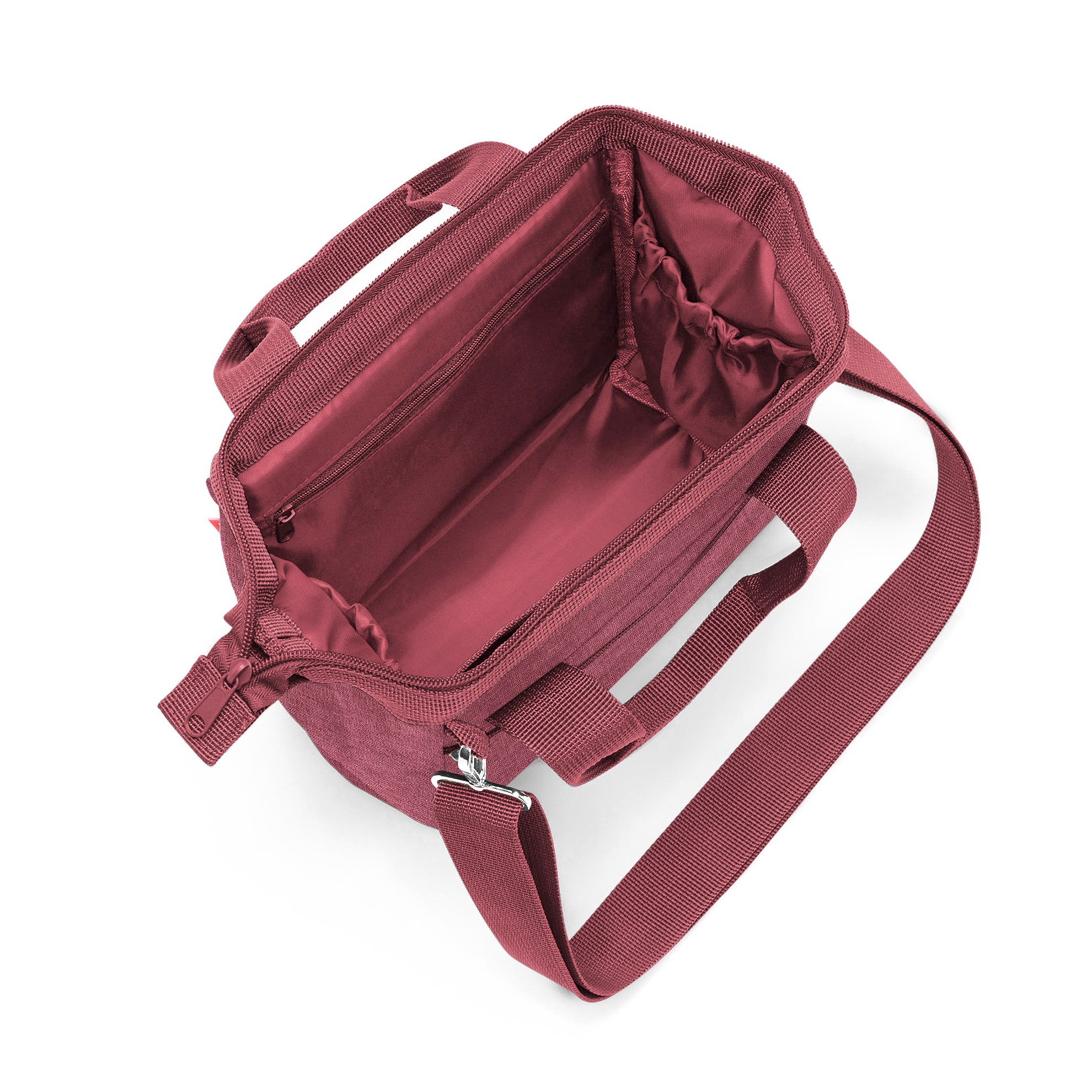 Taška přes rameno Reisenthel Allrounder Cross twist maroon_1