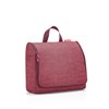 Toaletní taška Reisenthel Toiletbag XL twist maroon_0