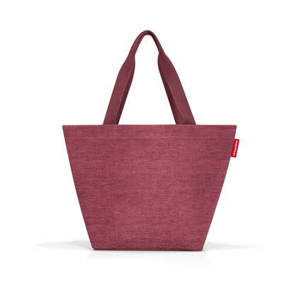 Taška přes rameno Reisenthel Shopper M twist maroon_3