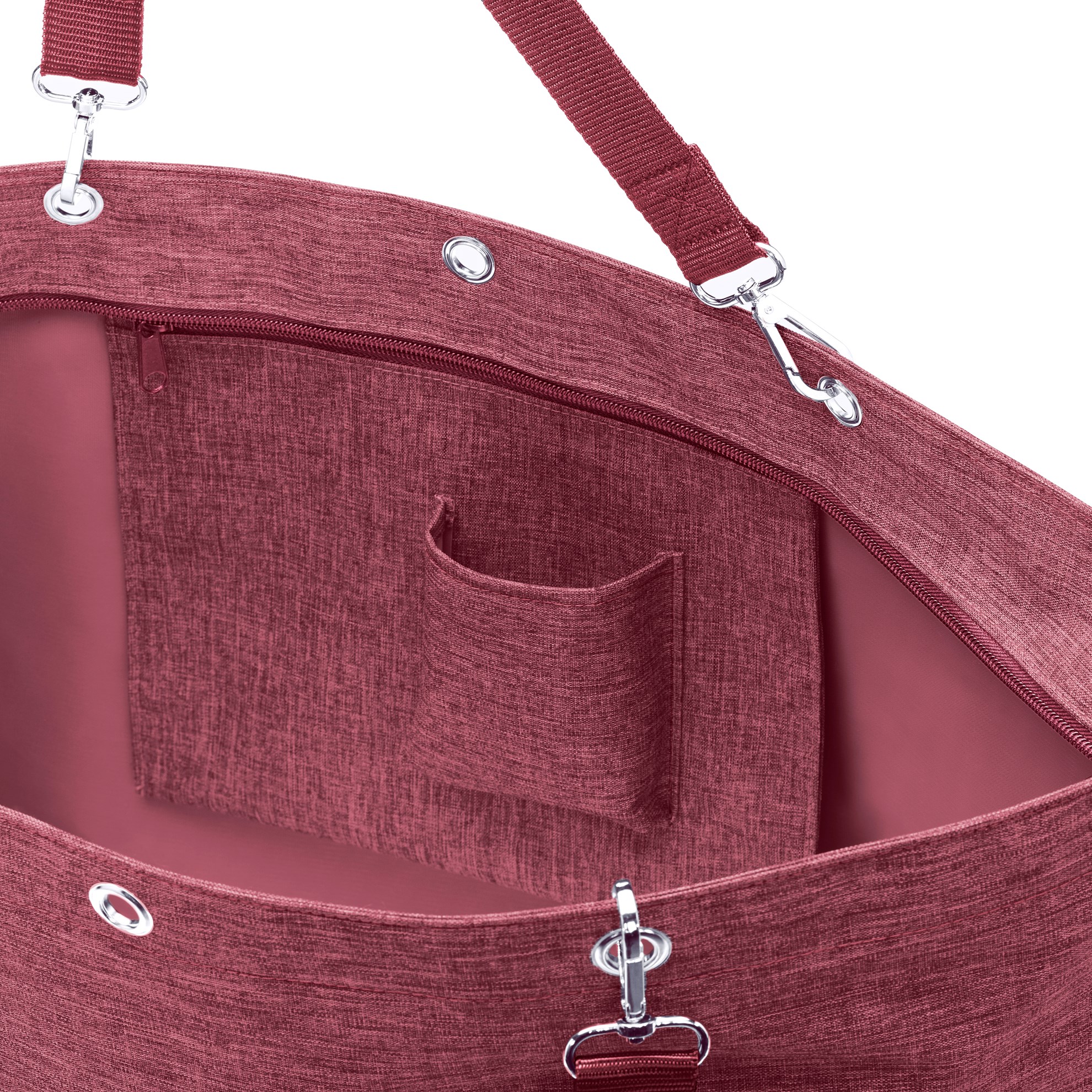 Taška přes rameno Reisenthel Shopper XL twist maroon_2