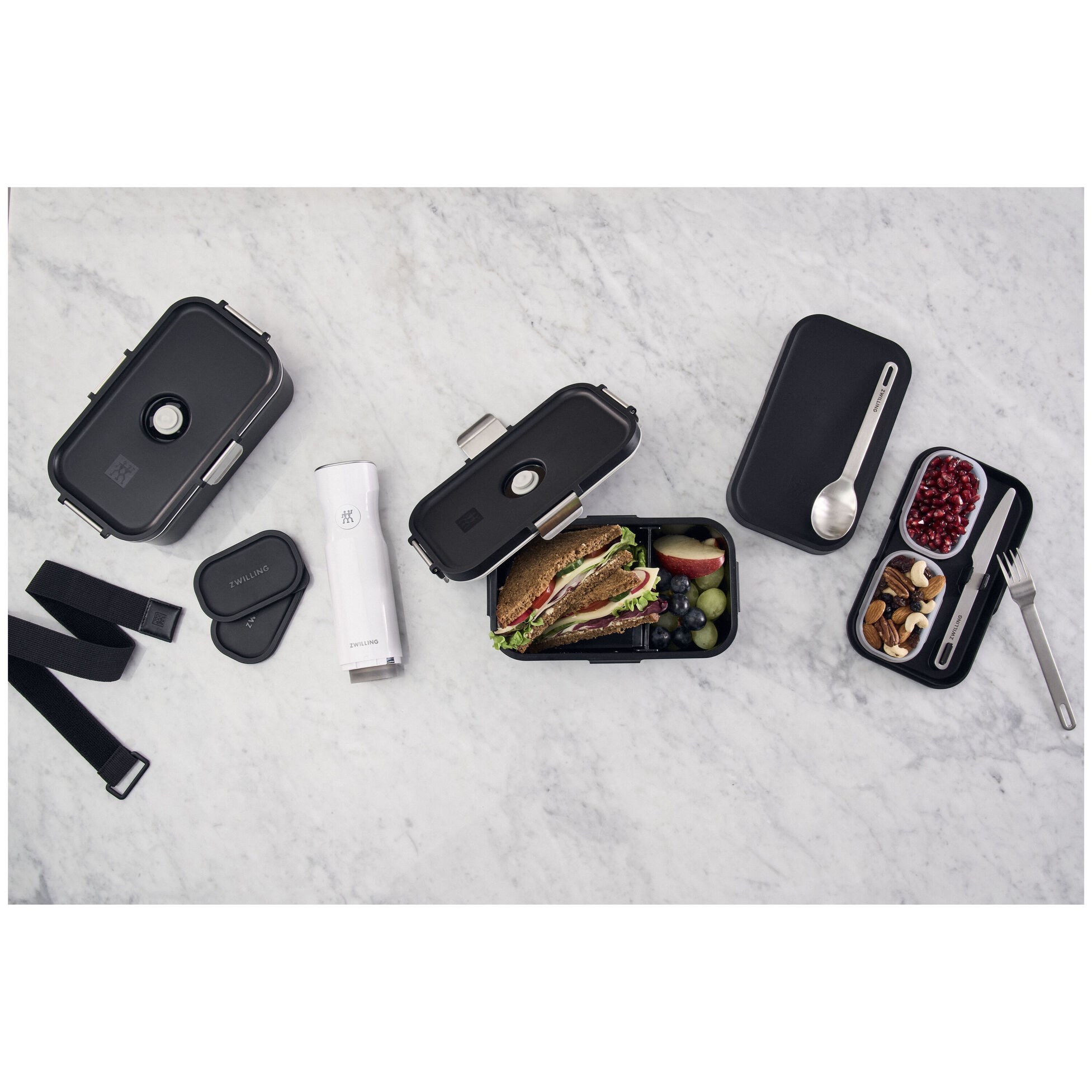 Plastový vakuový obědový box na cesty Zwilling FRESH&SAVE černý_4