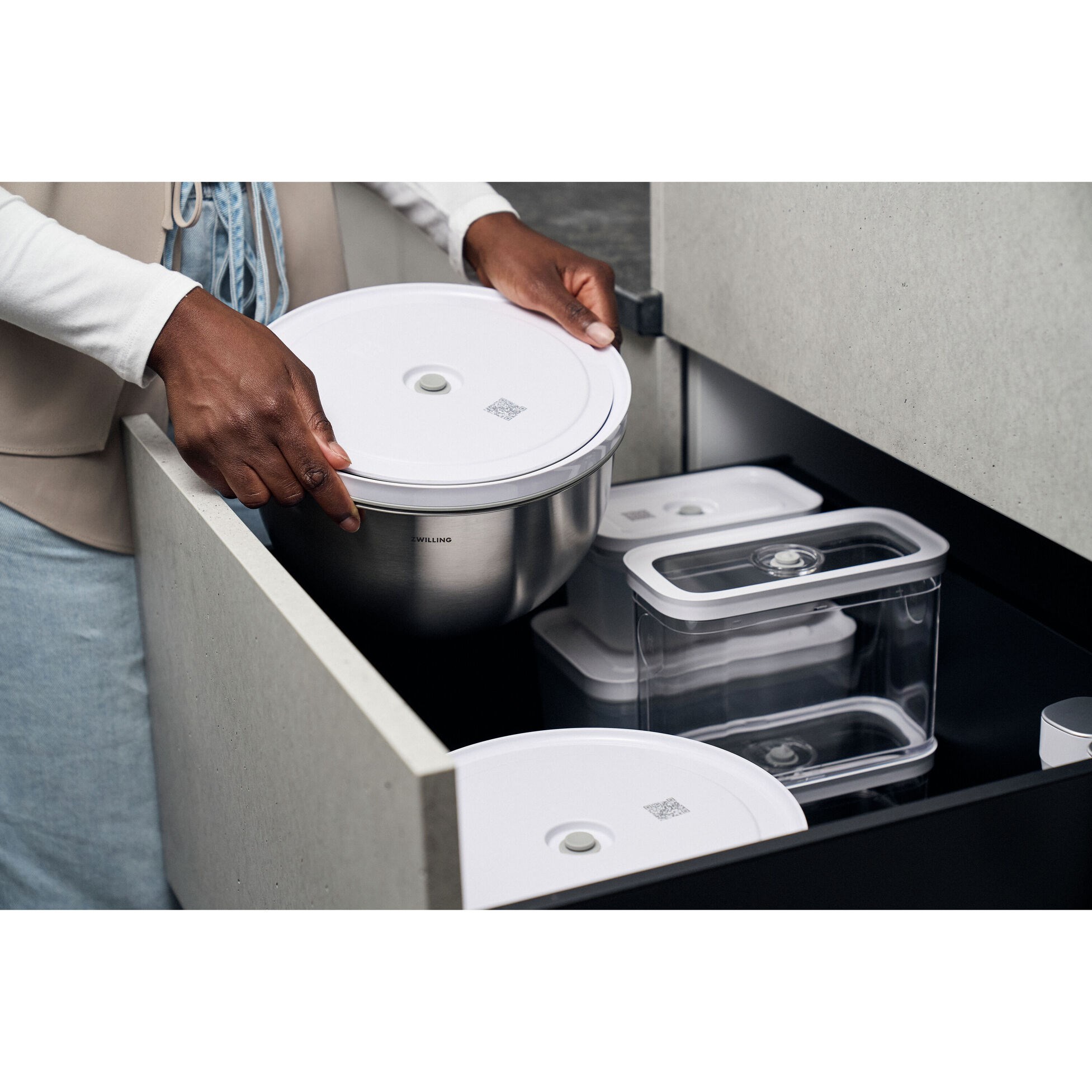 Nerezová sada na vakuování Zwilling FRESH&SAVE BOWLS SET/9ks_8