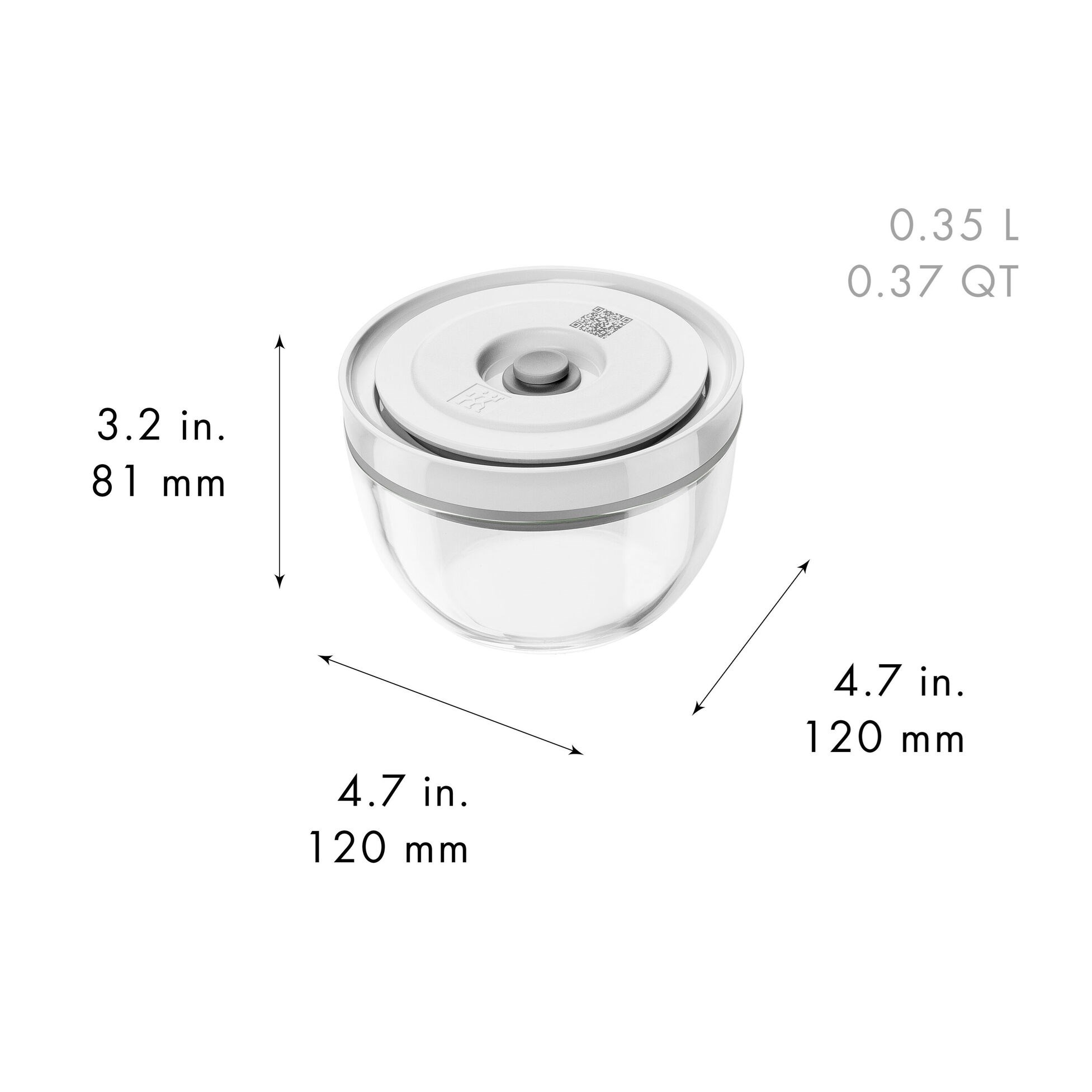 Skleněné vakuové misky Zwilling FRESH&SAVE BOWLS SET/6ks_4