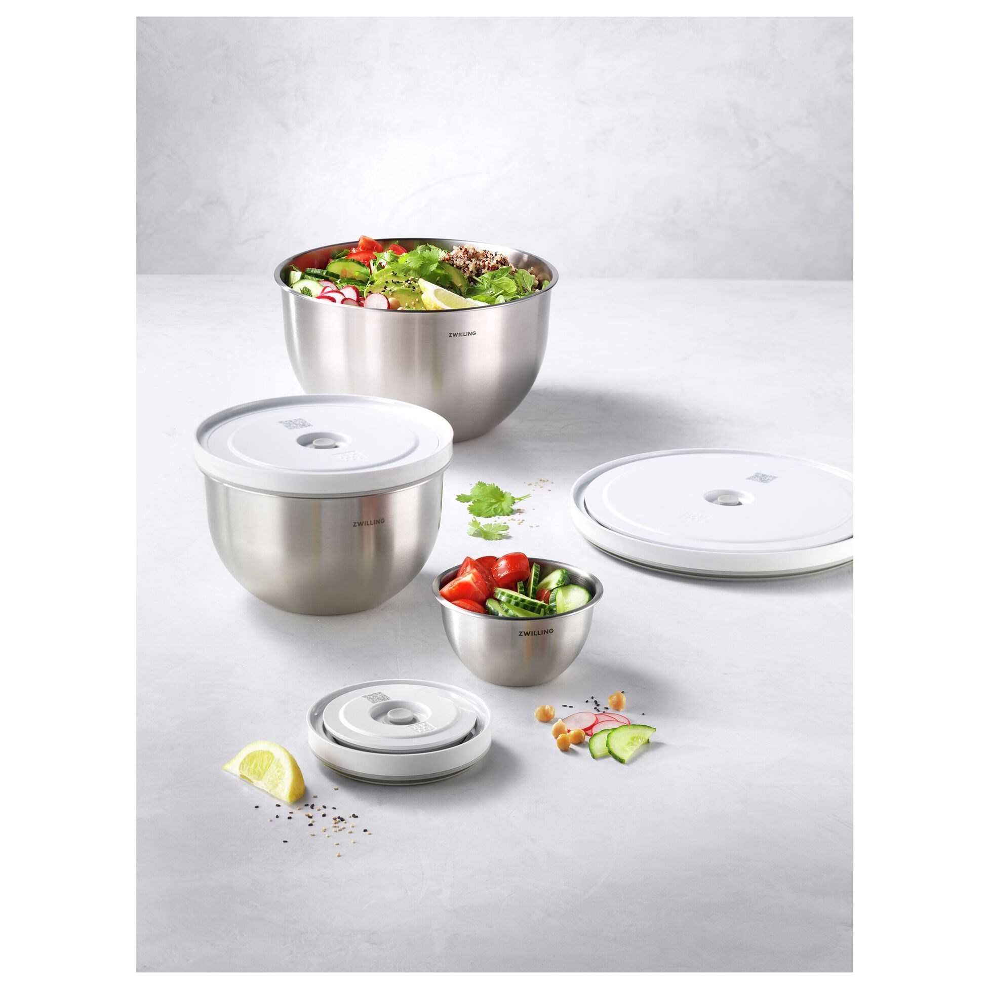 Nerezové vakuové misky Zwilling FRESH&SAVE BOWLS SET/6ks_13