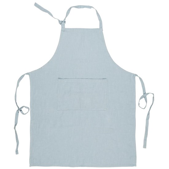 Zástěra s kapsou Ib Laursen light blue_0