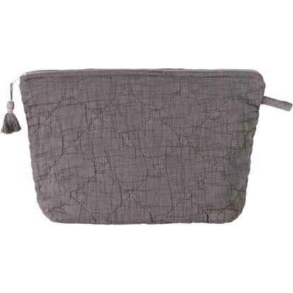 Prošívaná toaletní taška Ib Laursen 28x18 cm purple ash_0