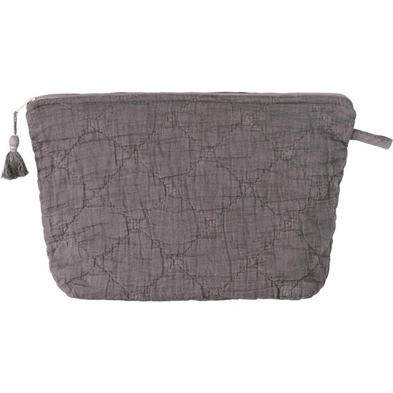 Prošívaná toaletní taška Ib Laursen 28x18 cm purple ash_0