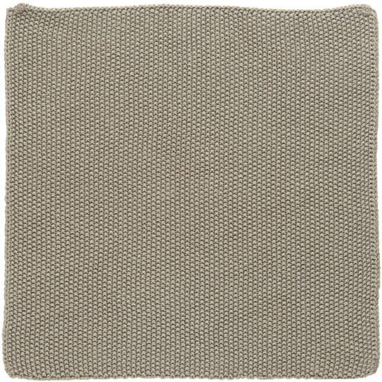 Pletená utěrka na nádobí Mynte Ib Laursen 25x25 cm písková_0