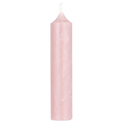 Svíčka Ib Laursen kulatá krátká V.11 cm růžová_0