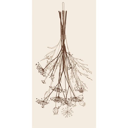 Papírové ubrousky Ib Laursen s motivem podzimní kytice BAL/16 ks bílé_0