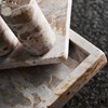 Servírovací tác/podnos Muubs VITA mramor 30x20cm hnědý_5