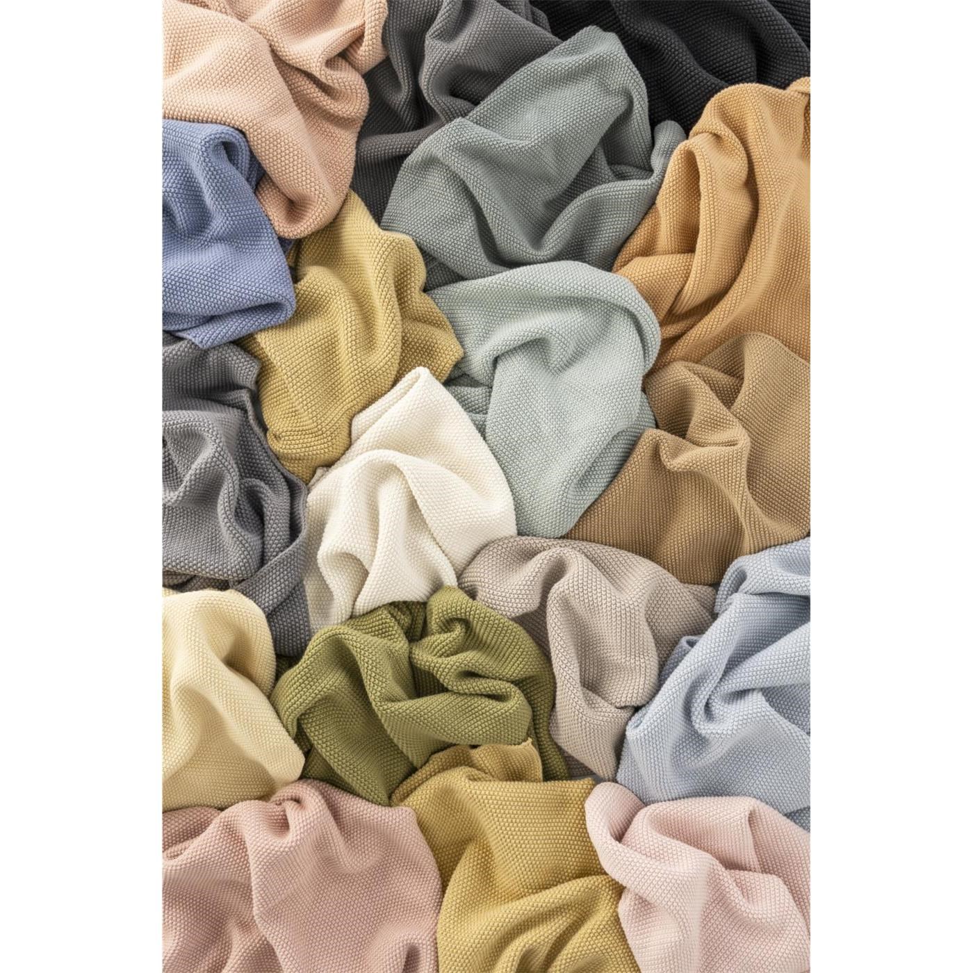 Pletená utěrka Mynte Ib Laursen 60x40 cm sv.šedá_1