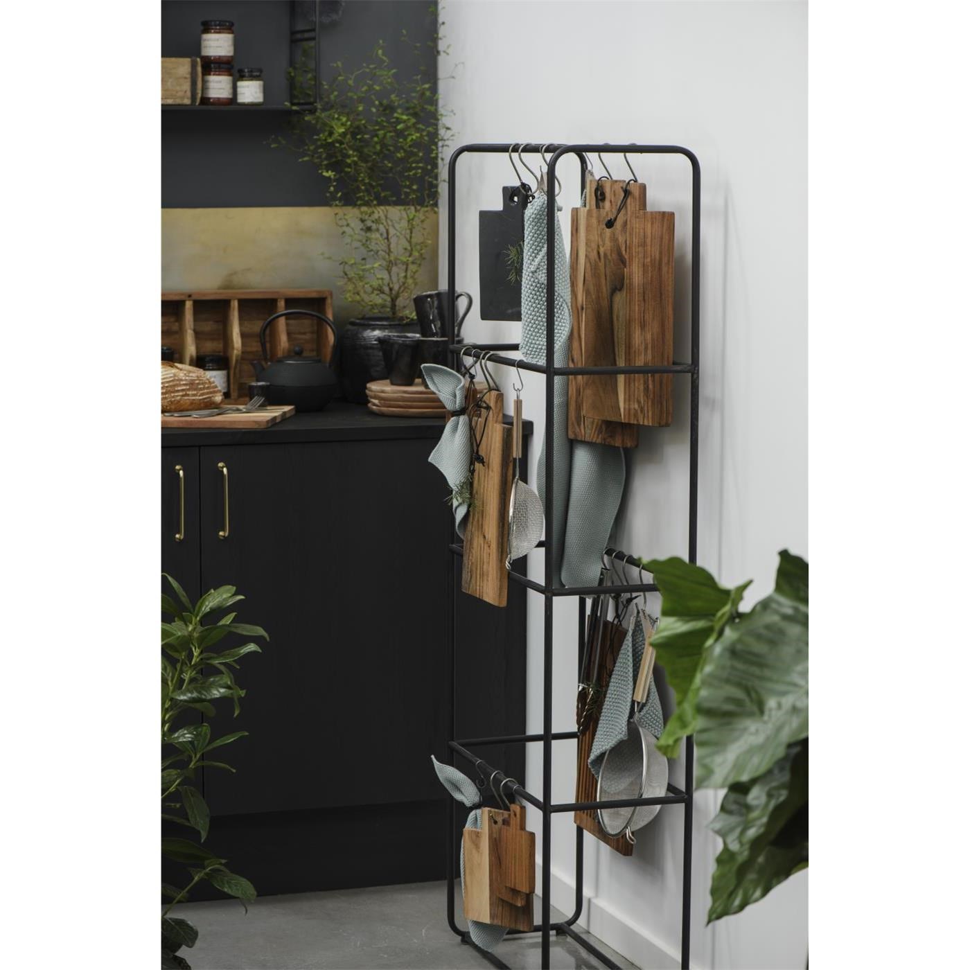 Pletená utěrka Mynte Ib Laursen 60x40 cm tm.zelená_3