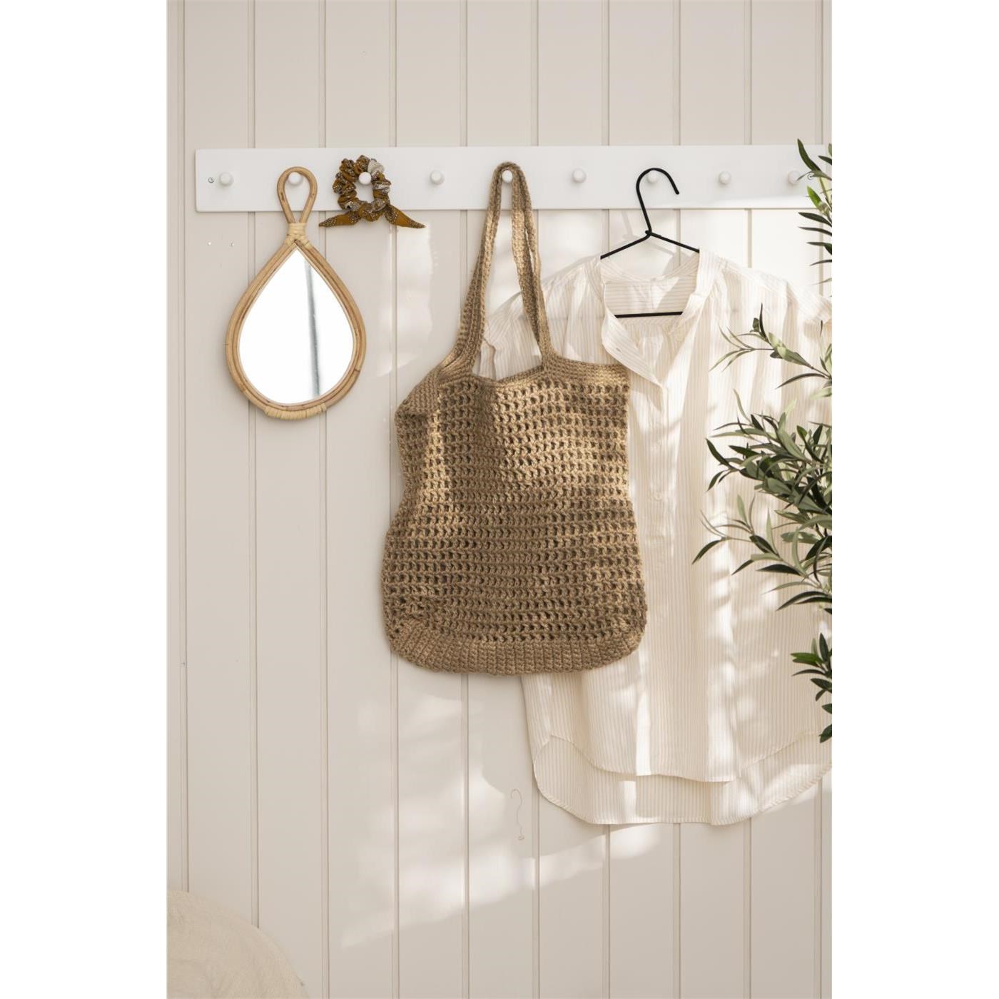 Zrcátko Ib Laursen s bambusovým okrajem V.36,5 cm_2