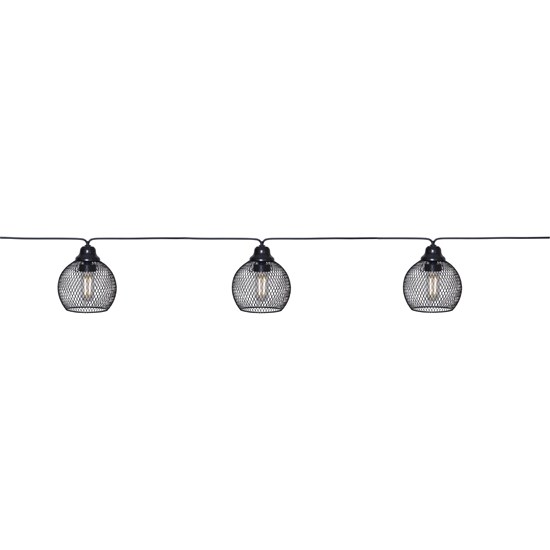 LED solární řetěz SUNLITE 8xLED 7m černý_1