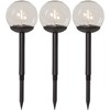 LED solární osvětlení BOLLARD GLOBE SET/3 ks_0