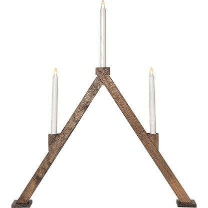Adventní svícen VIKA V.64cm hnědý_1