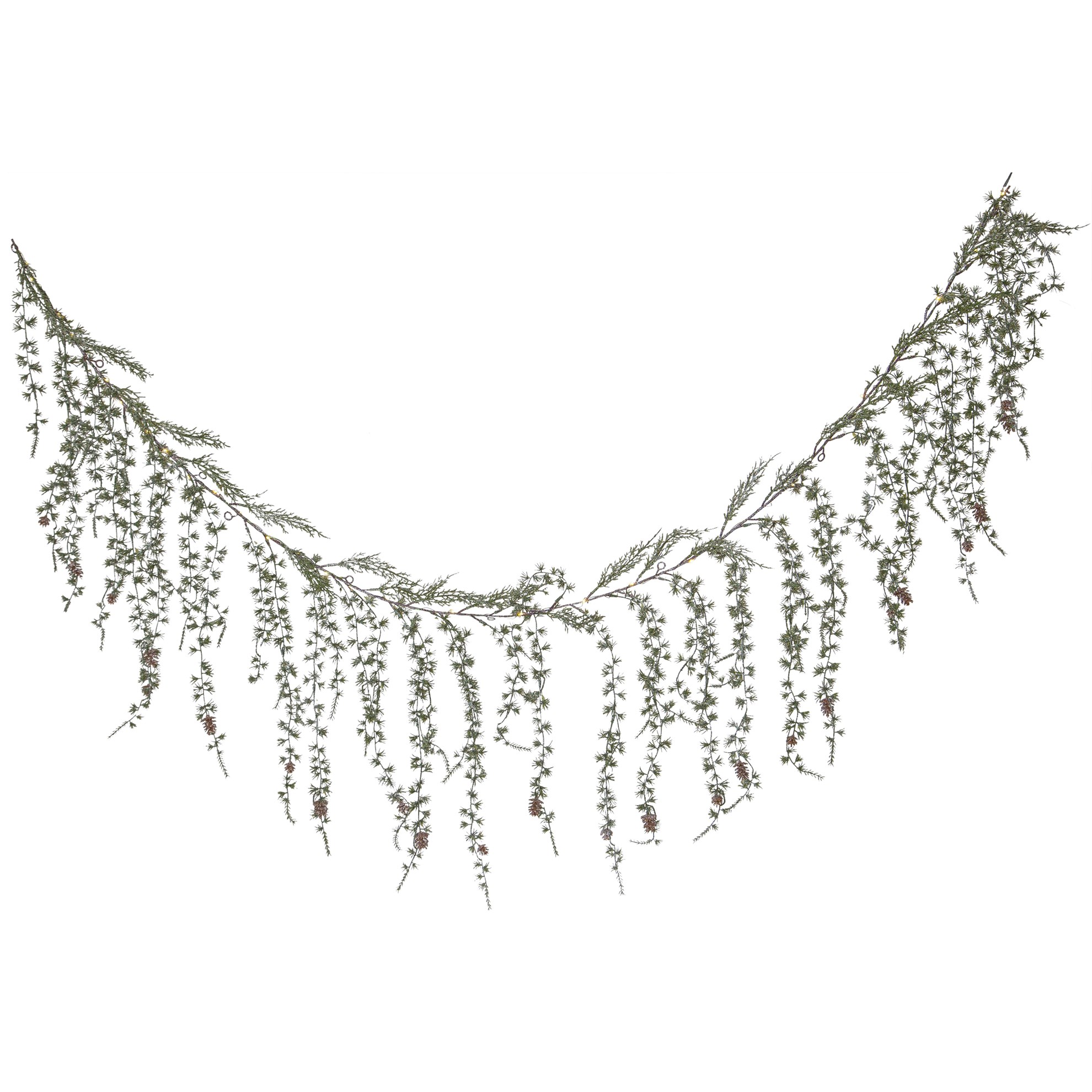 LED girlanda BARR D.50cm zelená_0