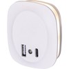 LED noční světlo se senzorem soumraku 10lm, 3000K bílé_1