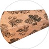 Vánoční papírová hvězda se zeleným dekorem COTTON 60 cm, bez světelného zdroje (083-00)_1
