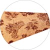 Vánoční papírová hvězda s červeným dekorem COTTON 60 cm, bez světelného zdroje (083-00)_1