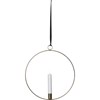 LED závěsné osvětlení FLAMME RING 1xLED P.28 cm mosazné_0