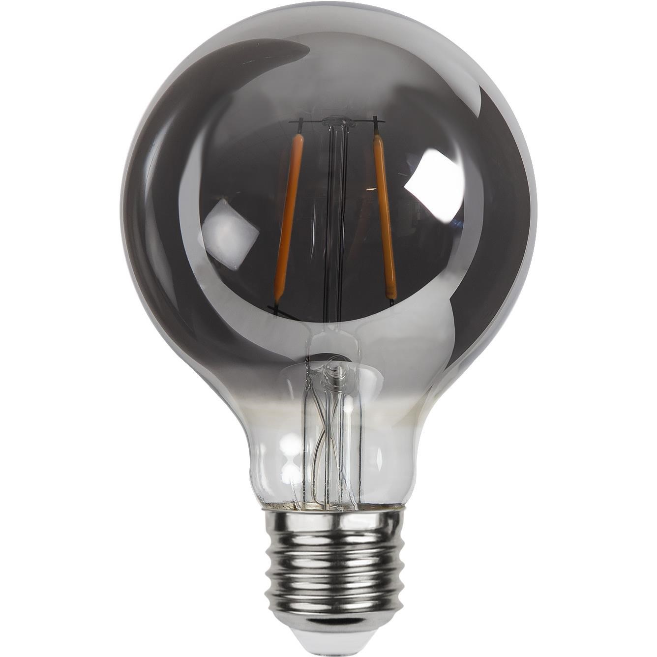 Dekorační LED žárovka PLAIN SMOKE E27, A+, 80ml, 2100K kouřová_0