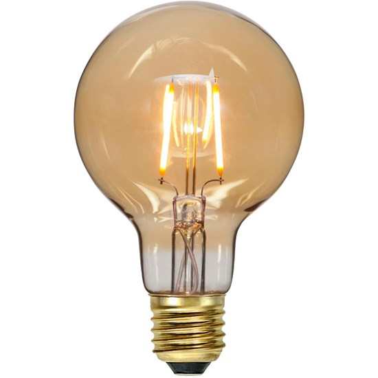 Dekorační LED žárovka PLAIN AMBER E27, A++, 80lm, 2000K jantarová_1