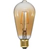 Dekorační LED žárovka PLAIN AMBER E27 80lm, 2000K jantarová_0