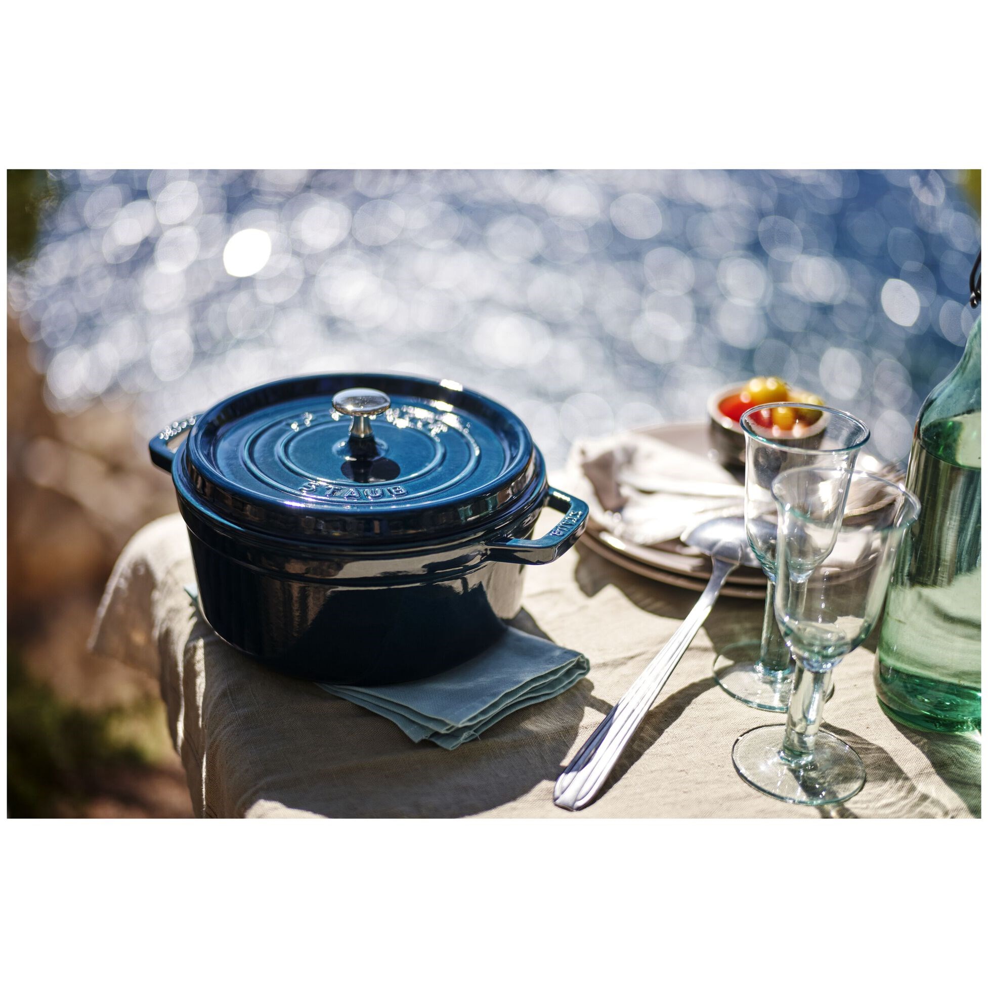 Hrnec STAUB  kulatý 26 cm tyrkysový 5,25l_6