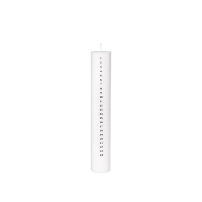 Adventní svíčka Broste ECO V.30cm bílá_0