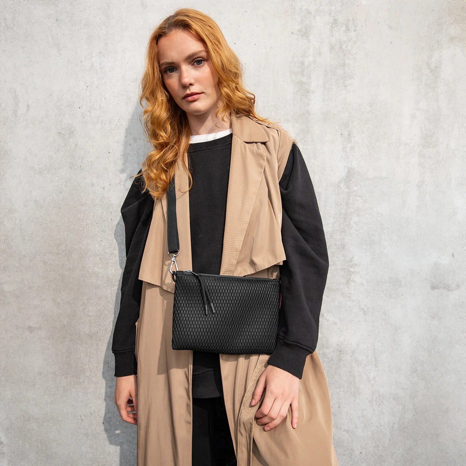 Pouzdro na zip Reisenthel Extralite Case 1 mesh black_1