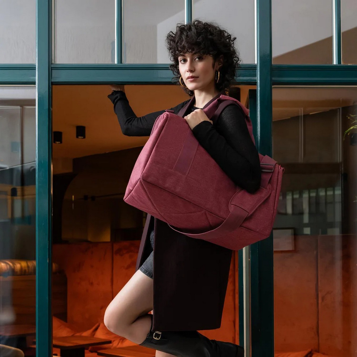 Cestovní taška Reisenthel Allrounder L twist maroon_1